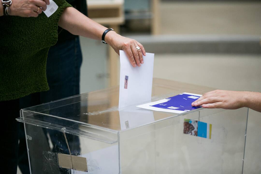 Prasidėjo išankstinis balsavimas referendume