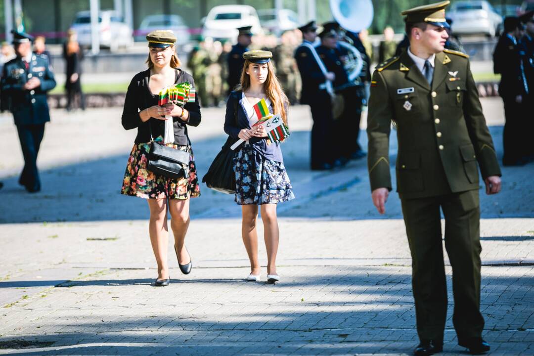 Lietuvos šauliai švenčia 95-erių metų įkūrimo jubiliejų