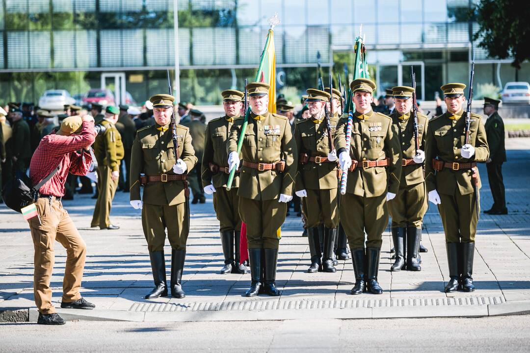 Lietuvos šauliai švenčia 95-erių metų įkūrimo jubiliejų