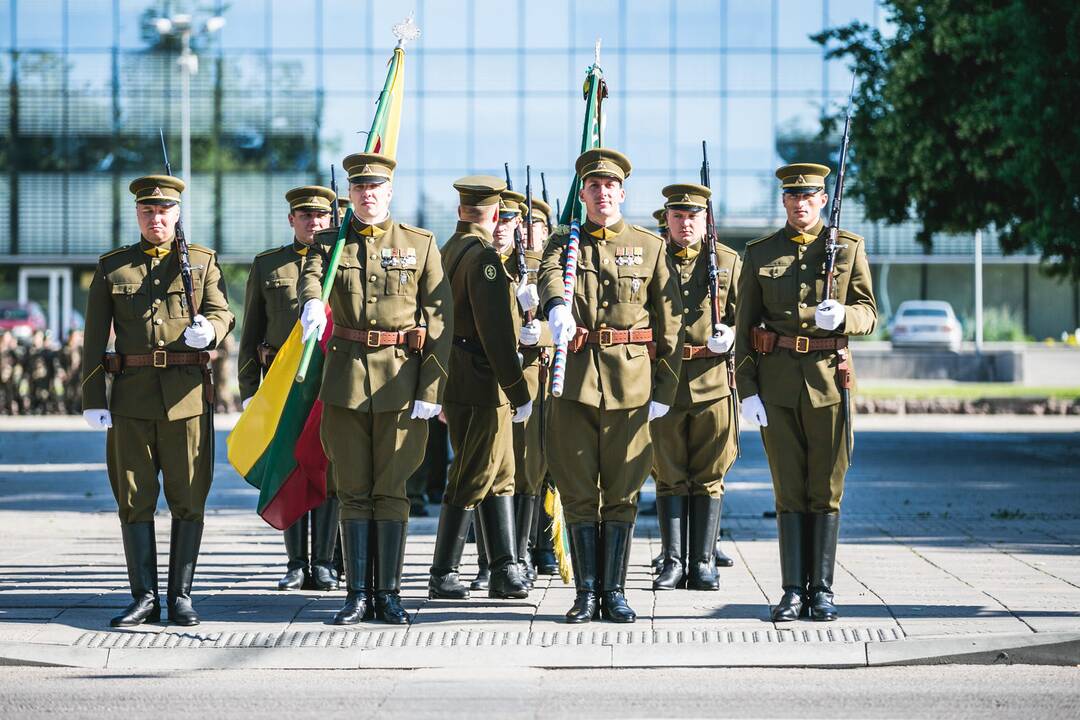 Lietuvos šauliai švenčia 95-erių metų įkūrimo jubiliejų