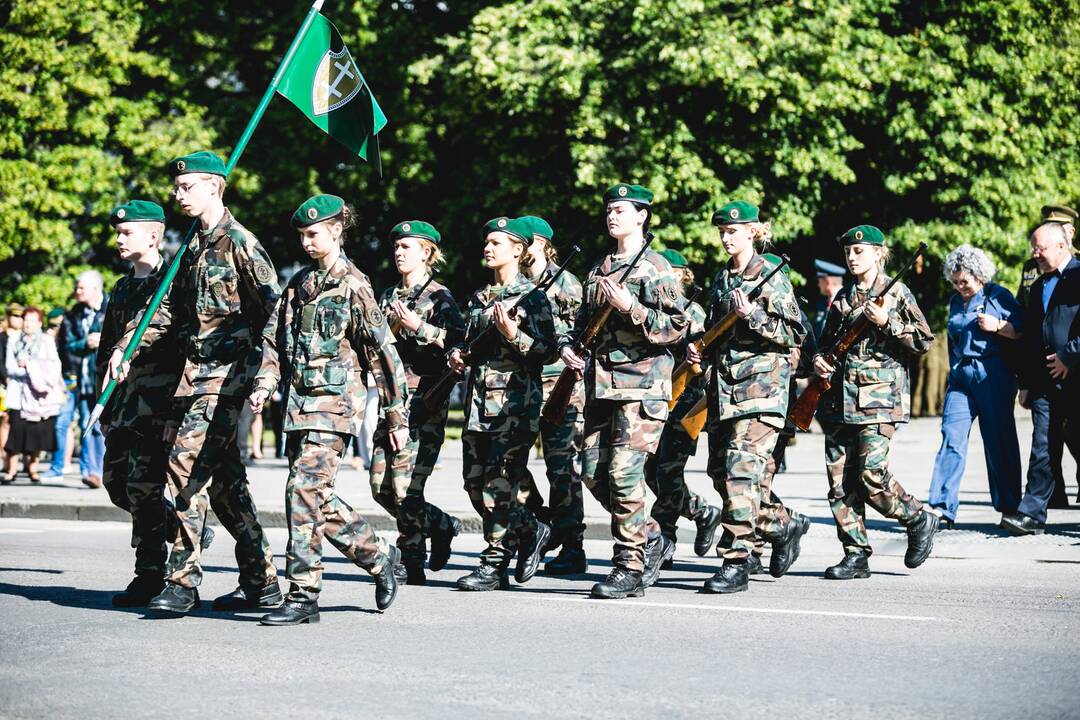 Lietuvos šauliai švenčia 95-erių metų įkūrimo jubiliejų