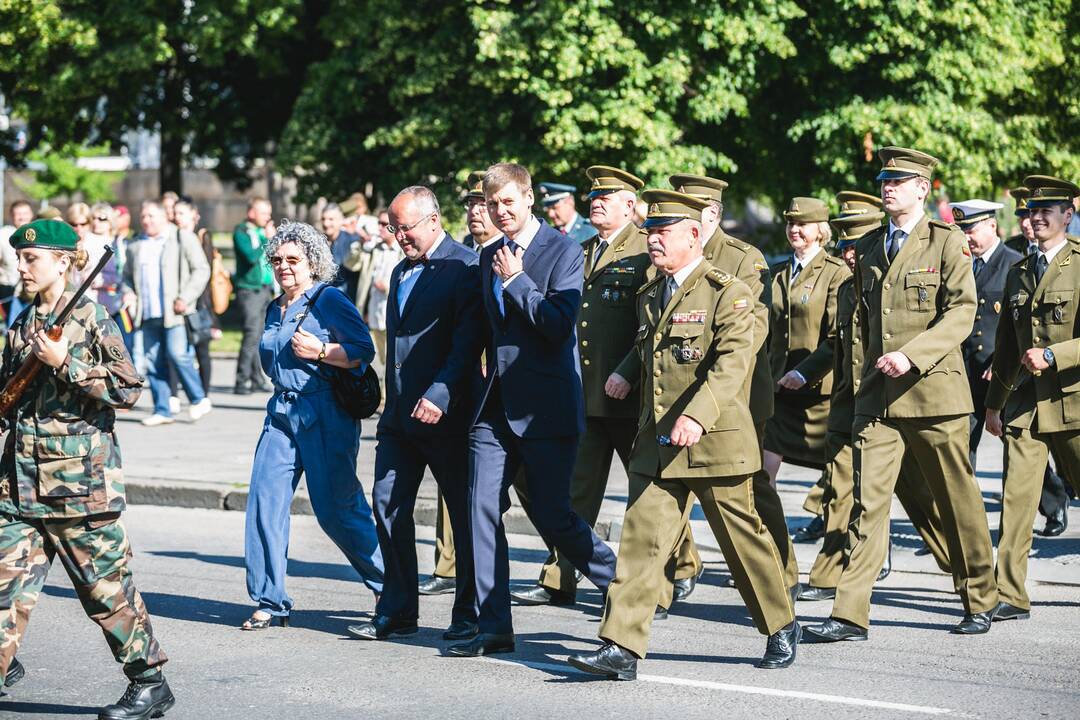 Lietuvos šauliai švenčia 95-erių metų įkūrimo jubiliejų