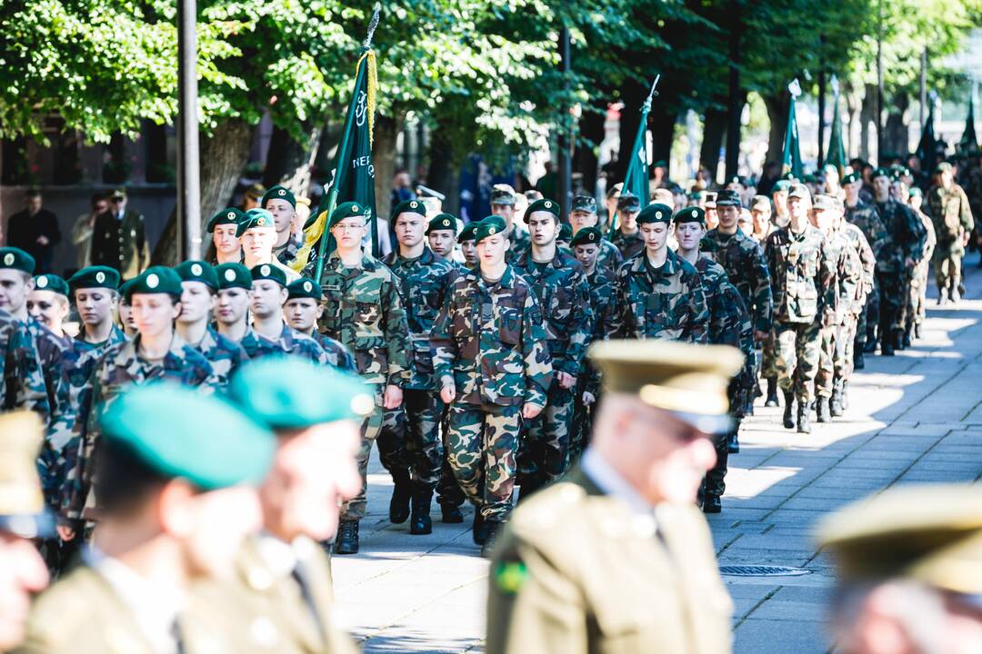 Lietuvos šauliai švenčia 95-erių metų įkūrimo jubiliejų