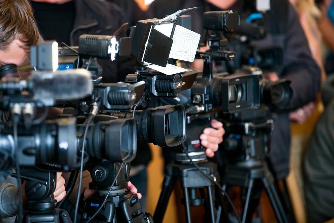 Spaudos konferencija dėl M. Kalniečio traumos