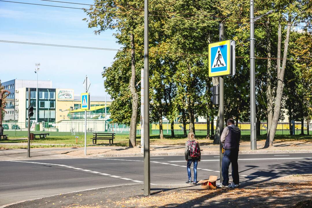 K. Petrausko ir Žemaičių g. sankryža