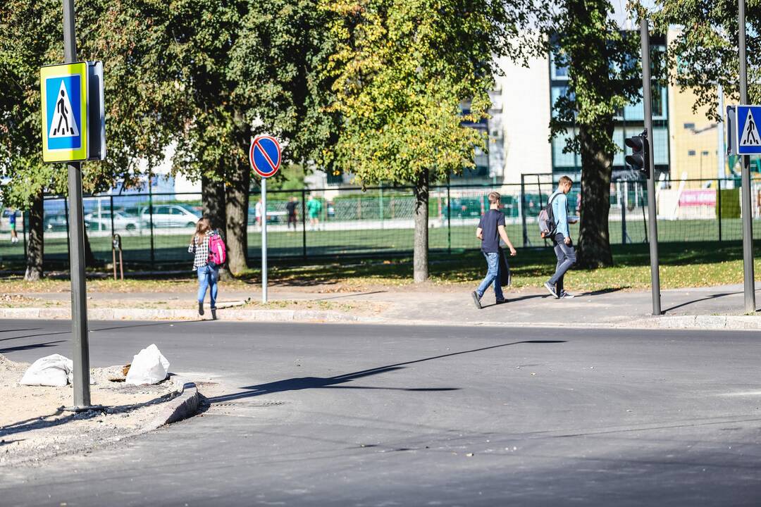 K. Petrausko ir Žemaičių g. sankryža