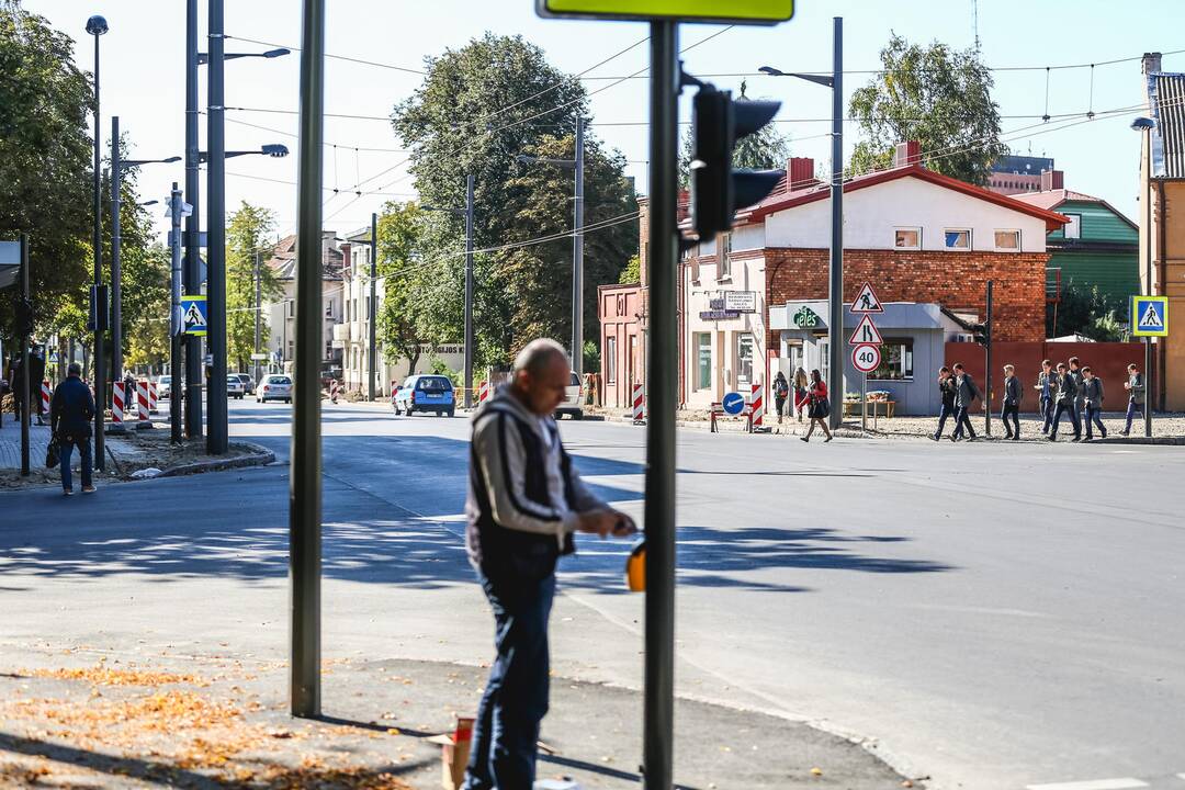 K. Petrausko ir Žemaičių g. sankryža