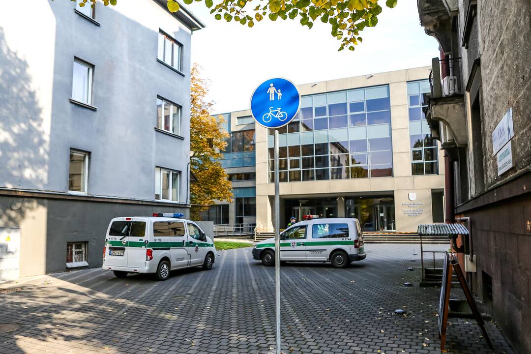 Pranešta apie sprogmenis Kauno teisme ir mokesčių inspekcijoje