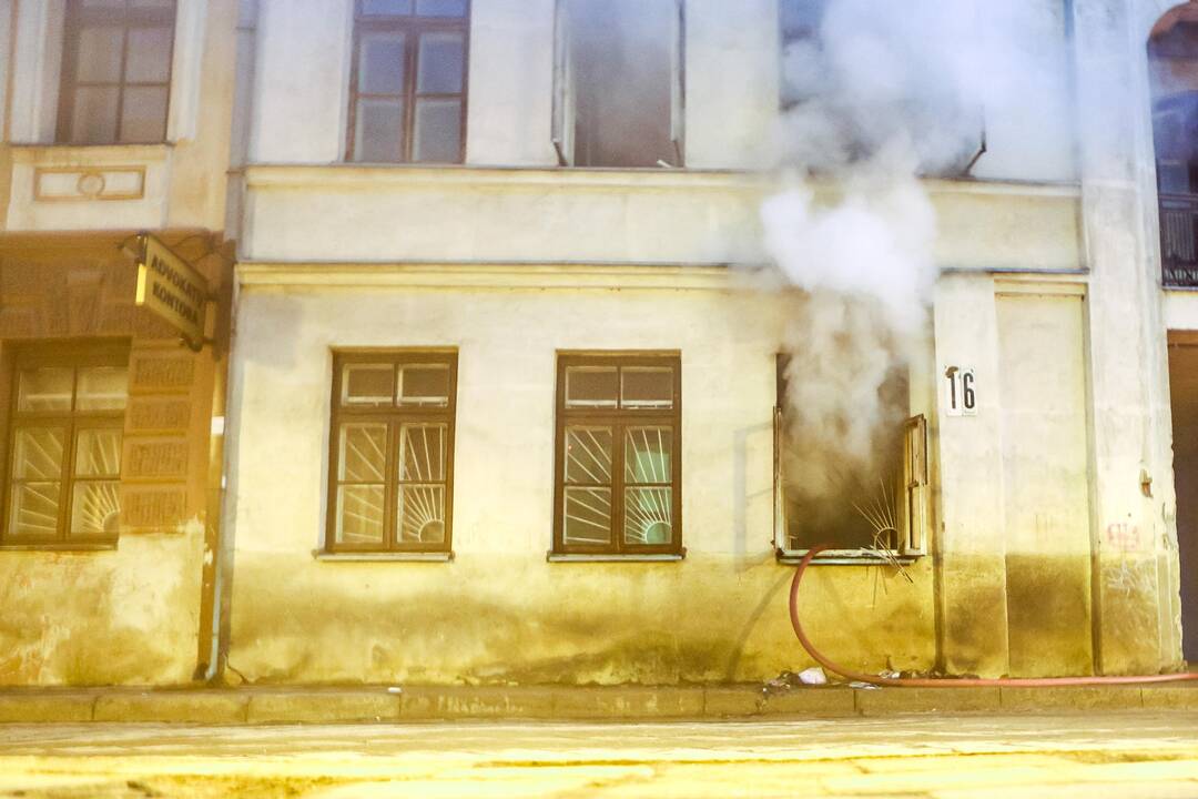 Gaisras Kauno advokatų kontoroje