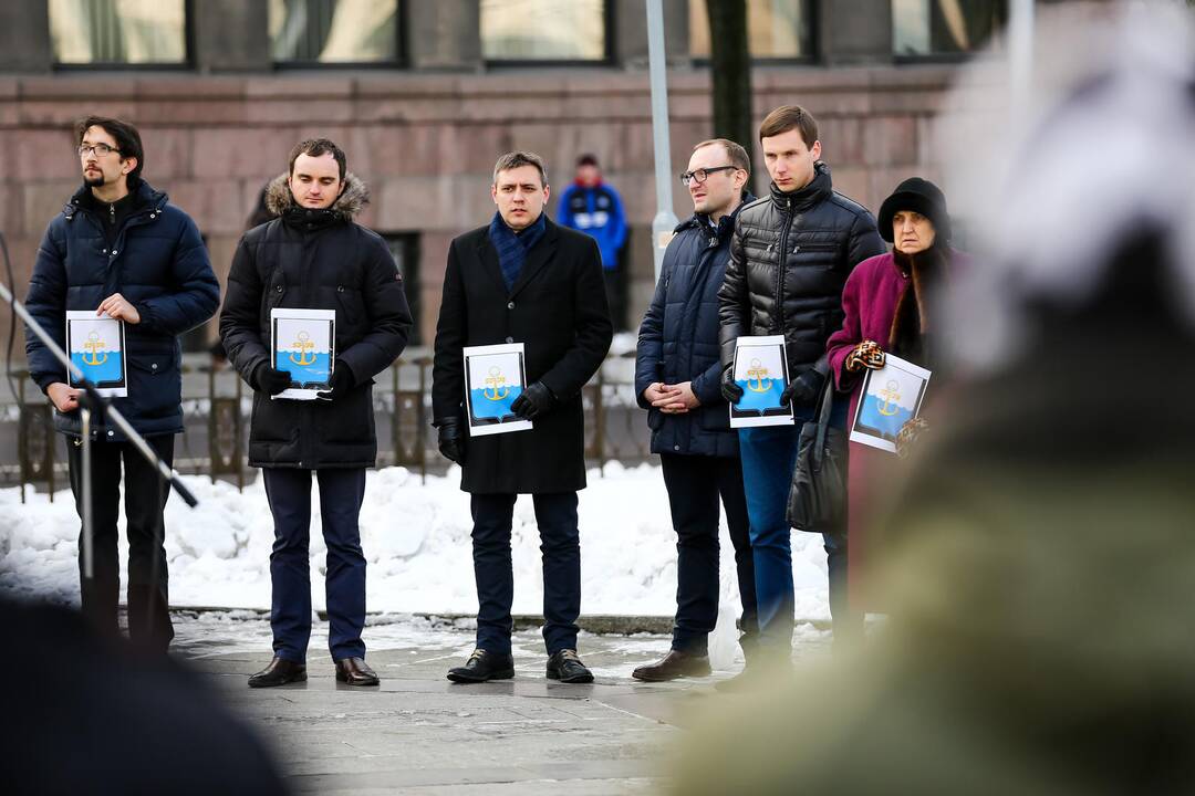 Ukrainos palaikymo akcija Kaune