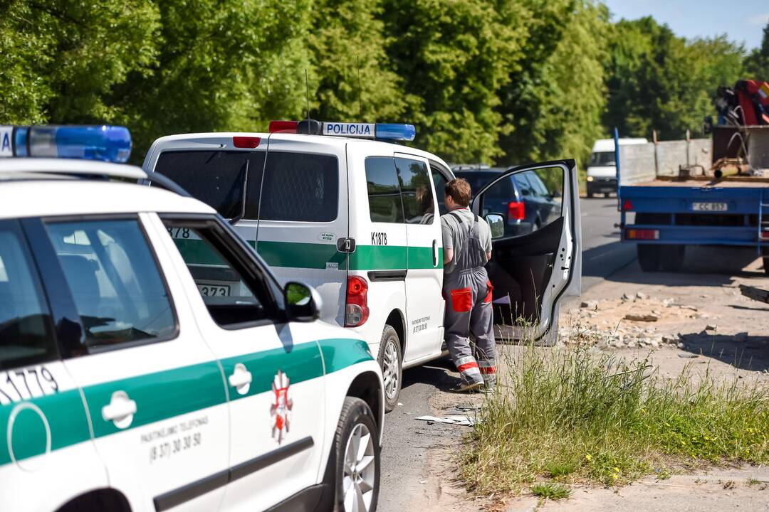 Avarija Vandžiogalos gatvėje