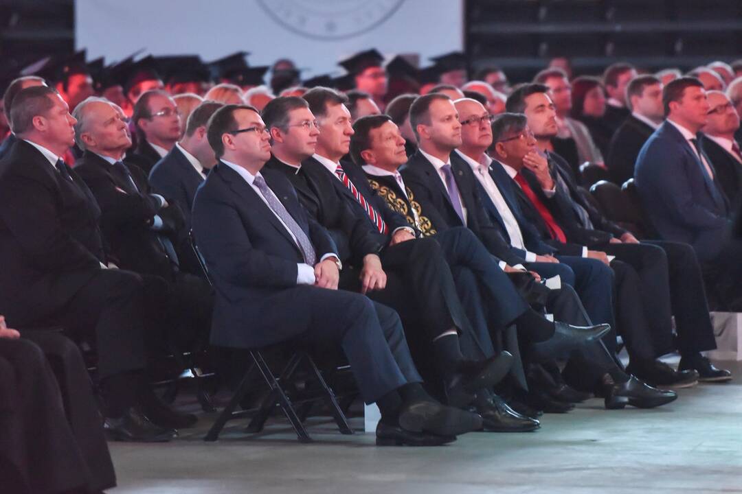 KTU diplomų įteikimo šventė