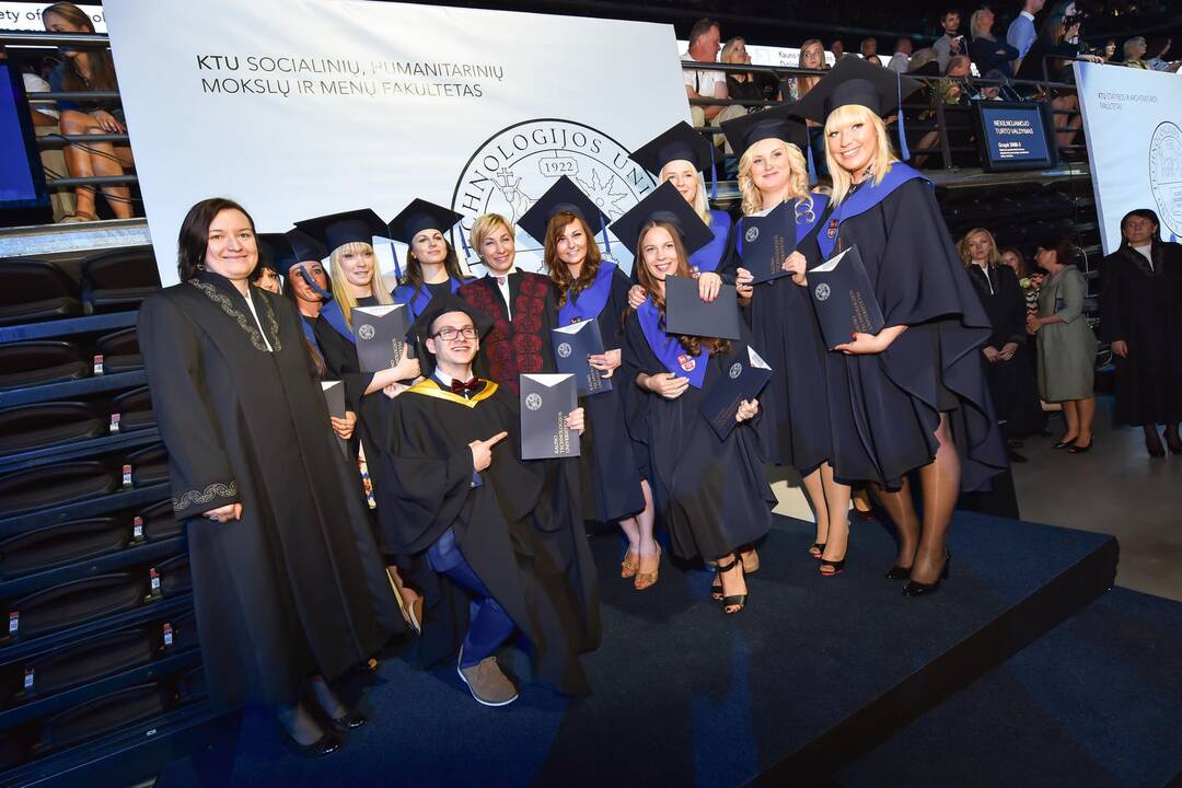 KTU diplomų įteikimo šventė