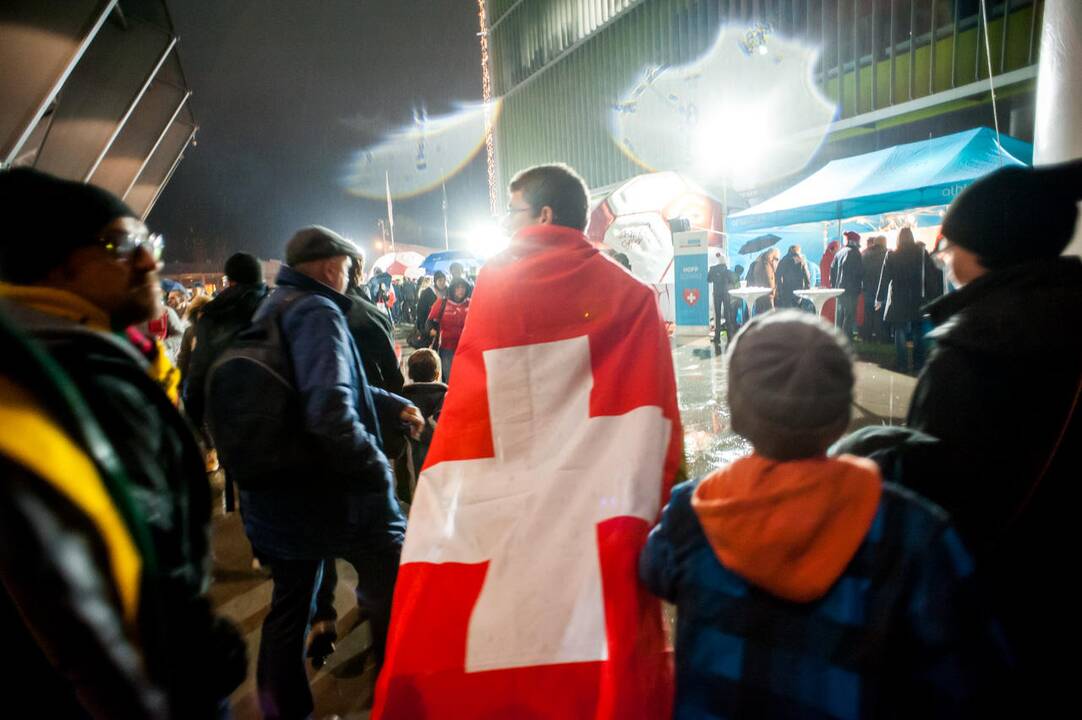 Futbolas: Lietuva - Šveicarija 