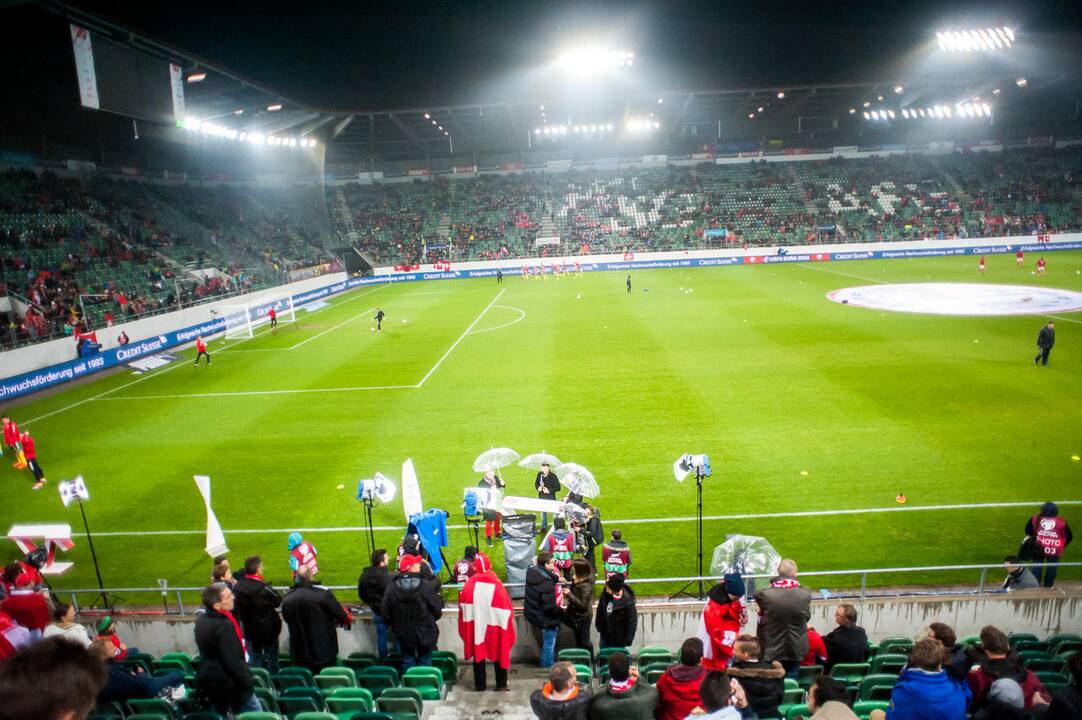Futbolas: Lietuva - Šveicarija 