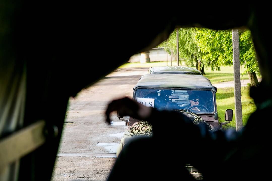 Lietuvos ir JAV karių pratybos Gaižiūnų poligone