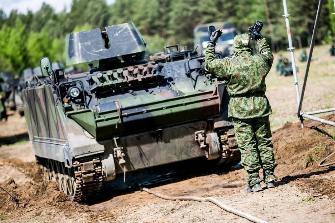 Lietuvos ir JAV karių pratybos Gaižiūnų poligone