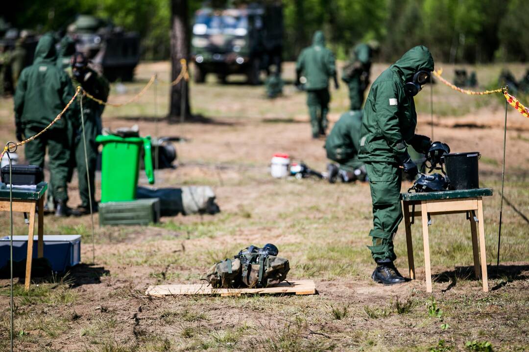Lietuvos ir JAV karių pratybos Gaižiūnų poligone
