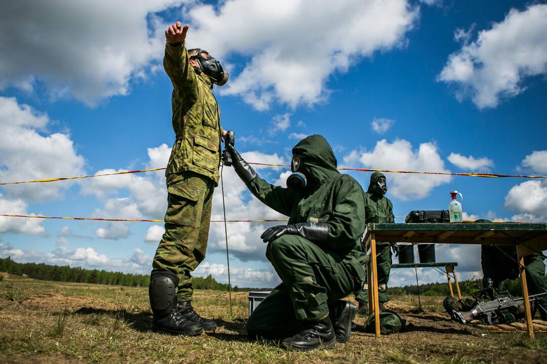 Lietuvos ir JAV karių pratybos Gaižiūnų poligone