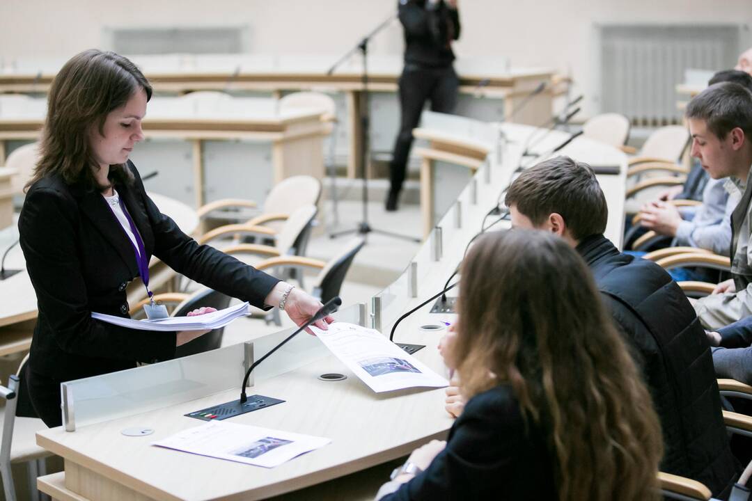 Kauniečiai laikė Nacionalinį kelių eismo taisyklių egzaminą