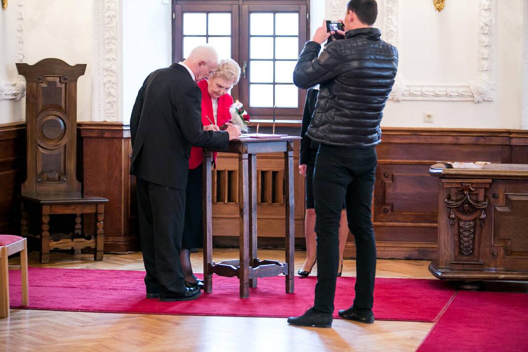 Vestuvės Kauno rotušėje