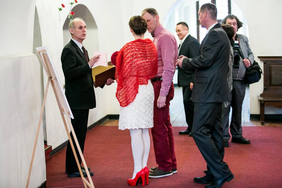 Vestuvės Kauno rotušėje