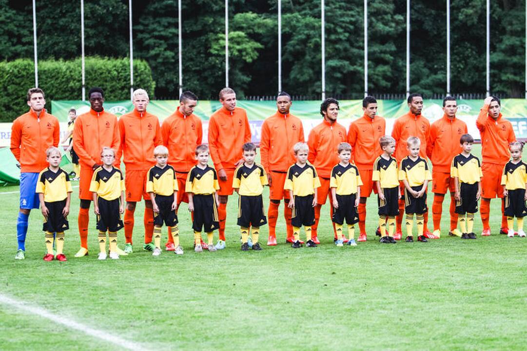 Europos U-19 futbolo čempionatas: Lietuva - Olandija