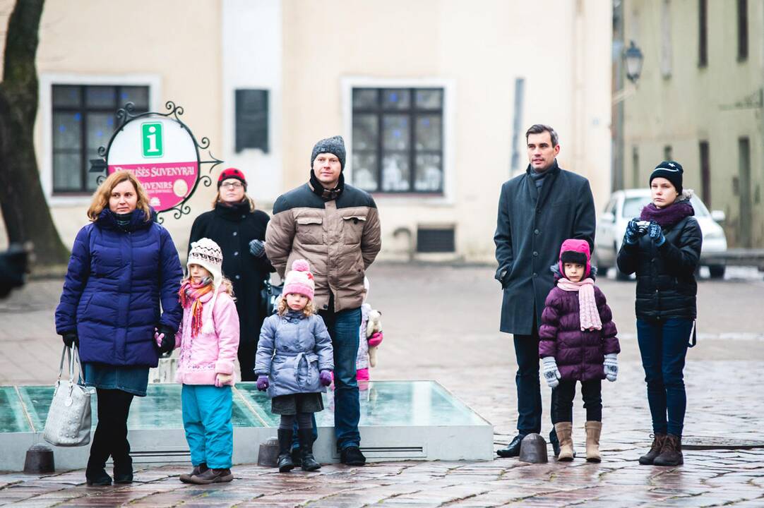 Šv. Mikalojui perduotas miesto raktas