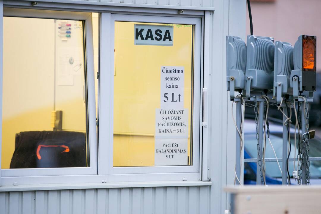 Rotušės aikštėje bus įrengta čiuožykla