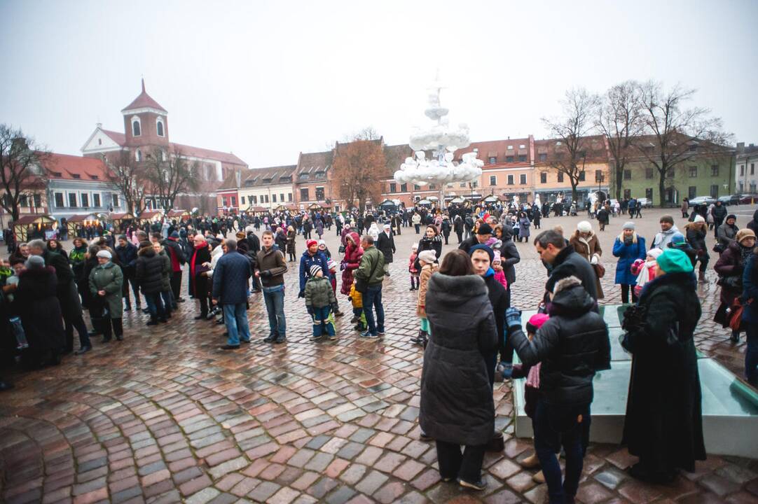 Šv. Mikalojui perduotas miesto raktas