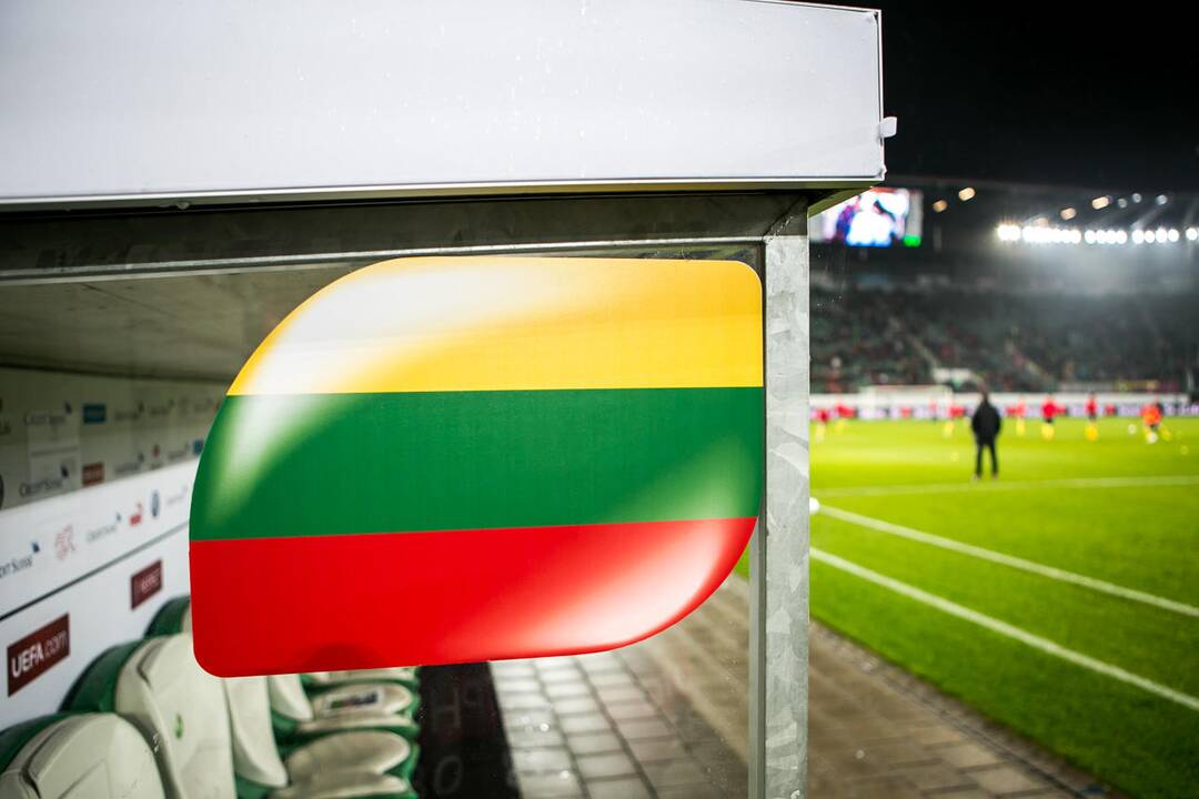 Futbolas: Lietuva - Šveicarija 