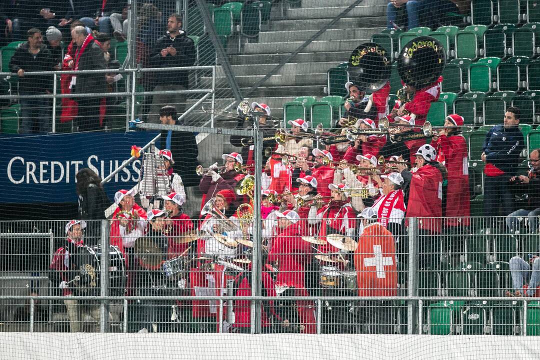 Futbolas: Lietuva - Šveicarija 