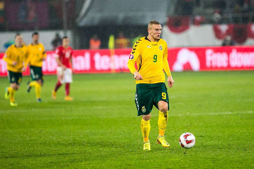 Futbolas: Lietuva - Šveicarija 