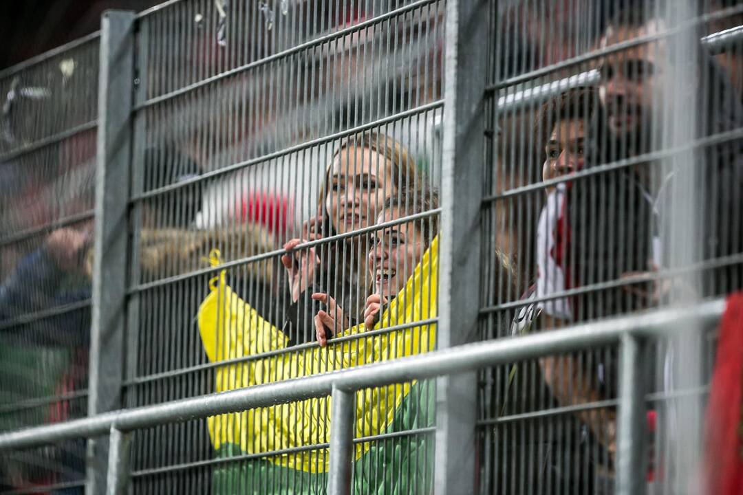 Futbolas: Lietuva - Šveicarija 