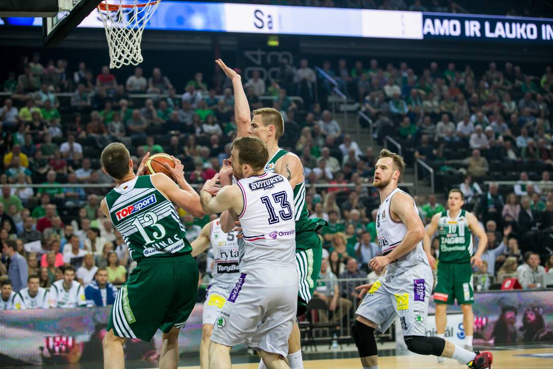 LKL grandų mūšis: „Žalgiris“ - „Lietuvos rytas“