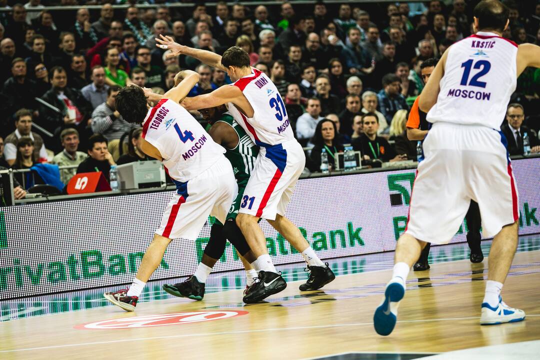 Eurolyga: Kauno „Žalgiris“ - CSKA 