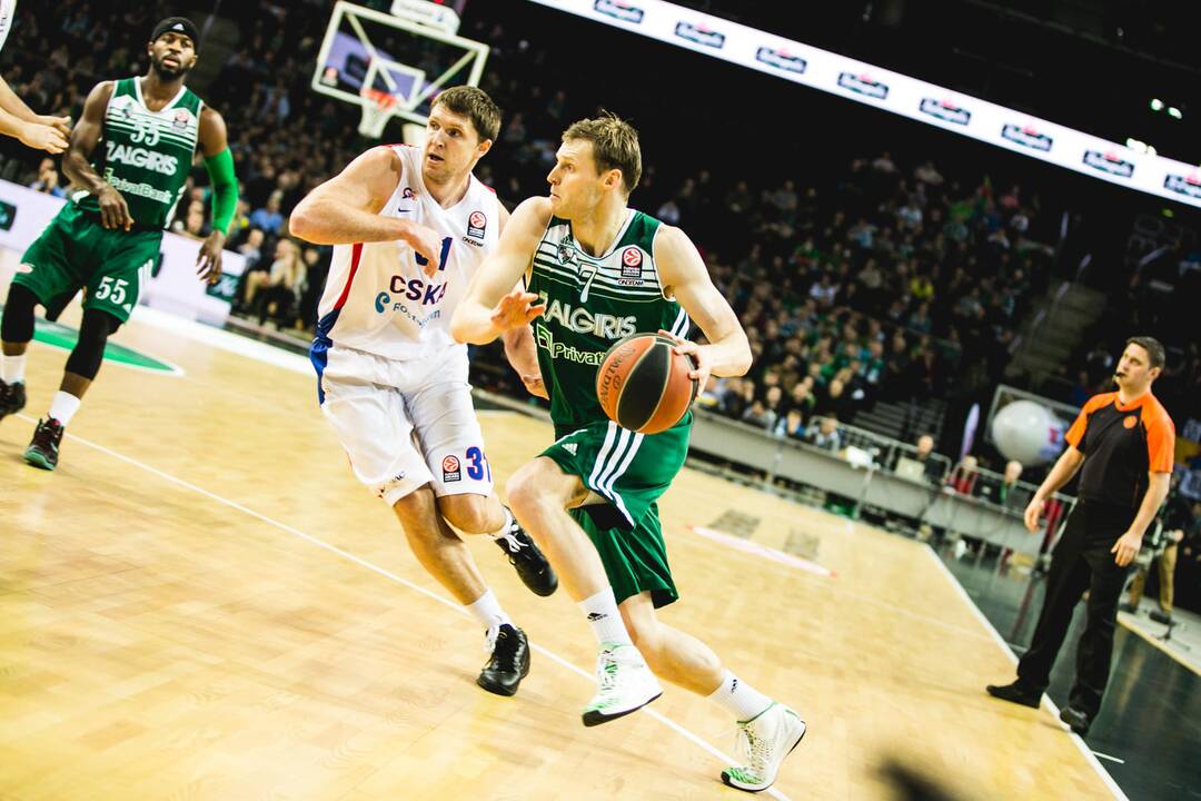 Eurolyga: Kauno „Žalgiris“ - CSKA 