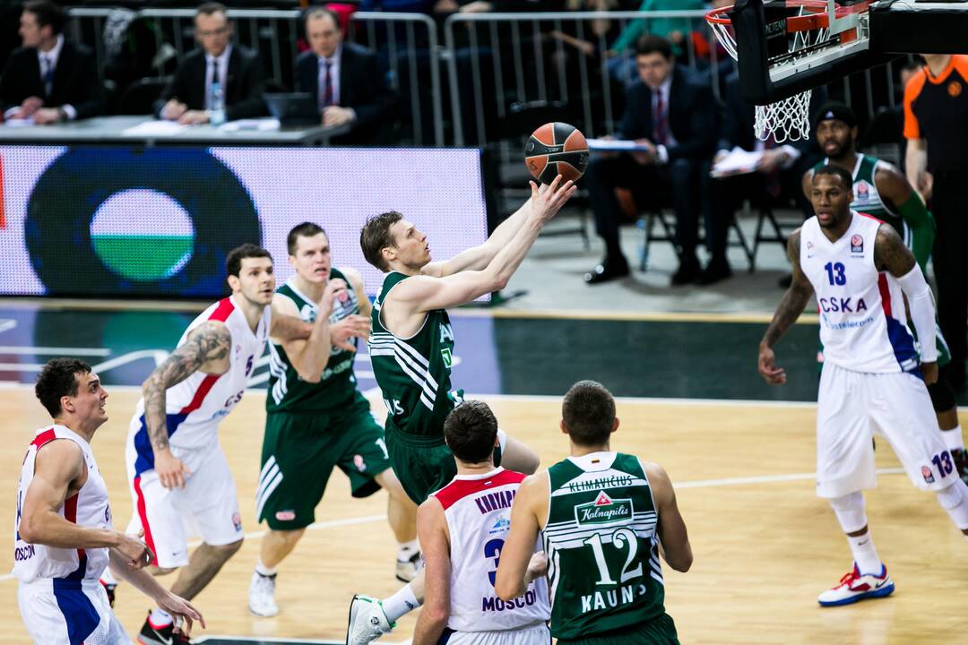 Eurolyga: Kauno „Žalgiris“ - CSKA 