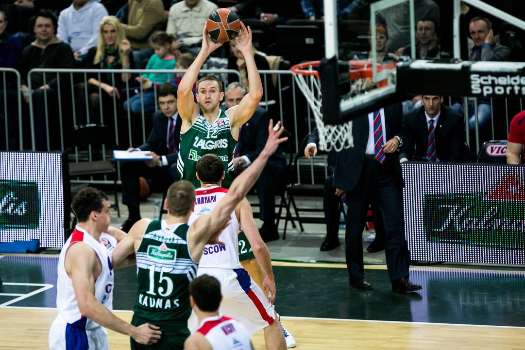 Eurolyga: Kauno „Žalgiris“ - CSKA 