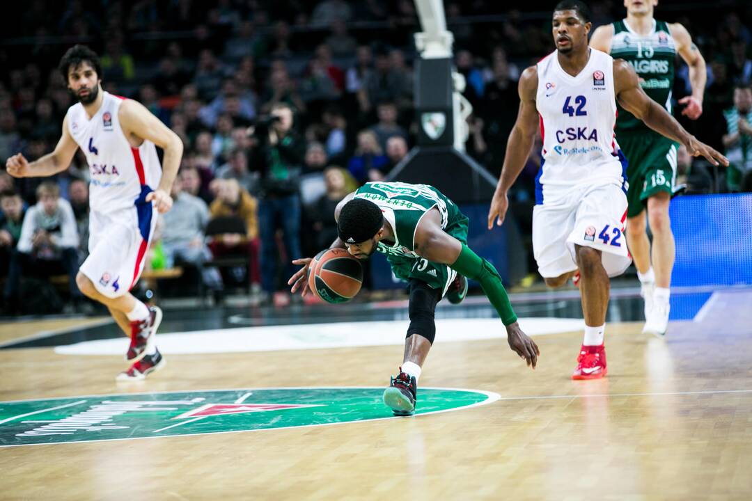 Eurolyga: Kauno „Žalgiris“ - CSKA 