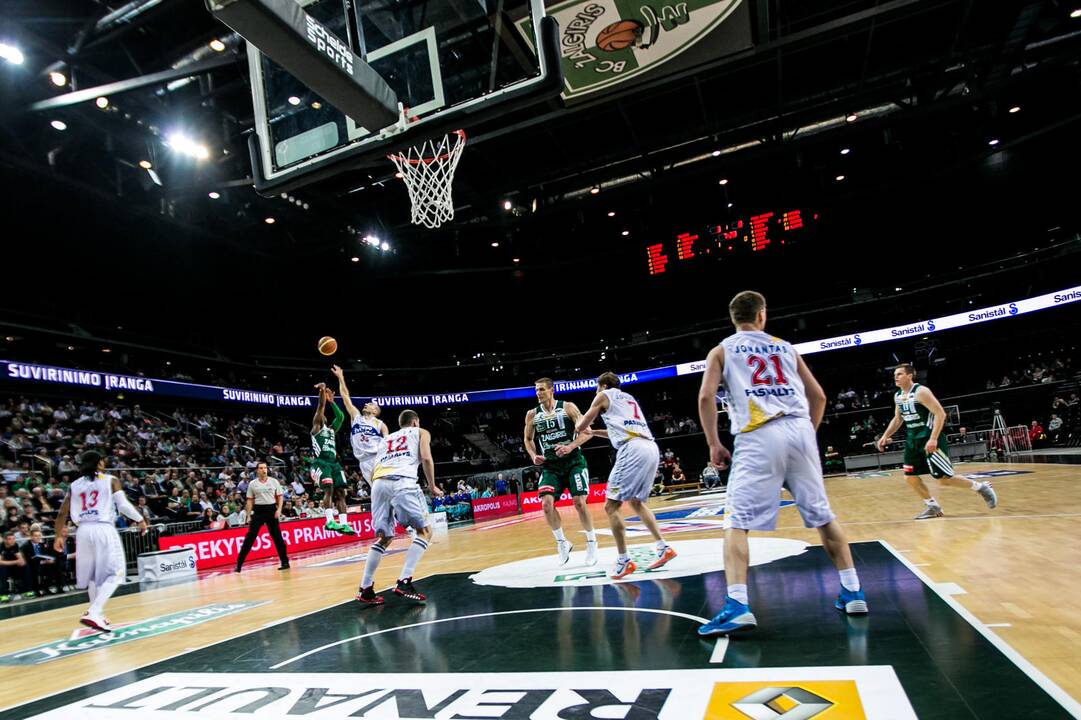 LKL ketvirtfinalis: „Žalgiris“ - „Pieno žvaigždės“ 