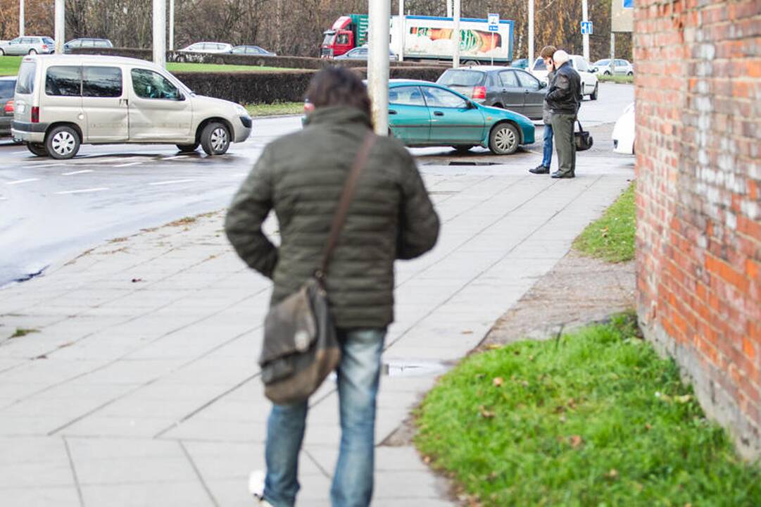 Avarija pilies žiede sutrikdė eismą miesto centre