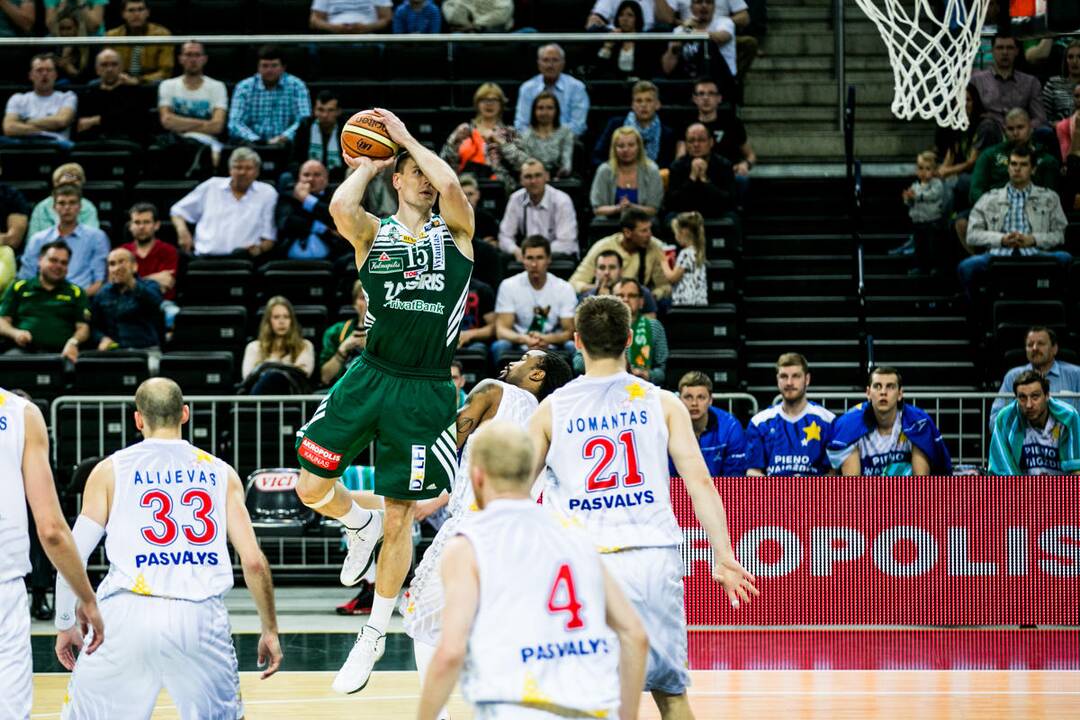 LKL ketvirtfinalis: „Žalgiris“ - „Pieno žvaigždės“ 