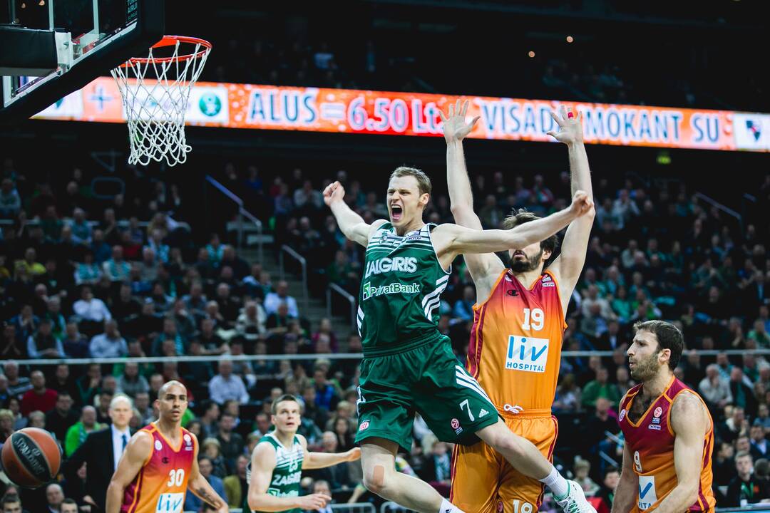 Eurolyga: Kauno „Žalgiris“ - Stambulo „Galatasaray“