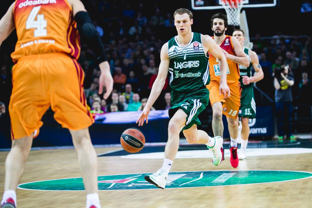Eurolyga: Kauno „Žalgiris“ - Stambulo „Galatasaray“
