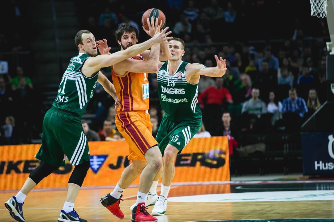 Eurolyga: Kauno „Žalgiris“ - Stambulo „Galatasaray“