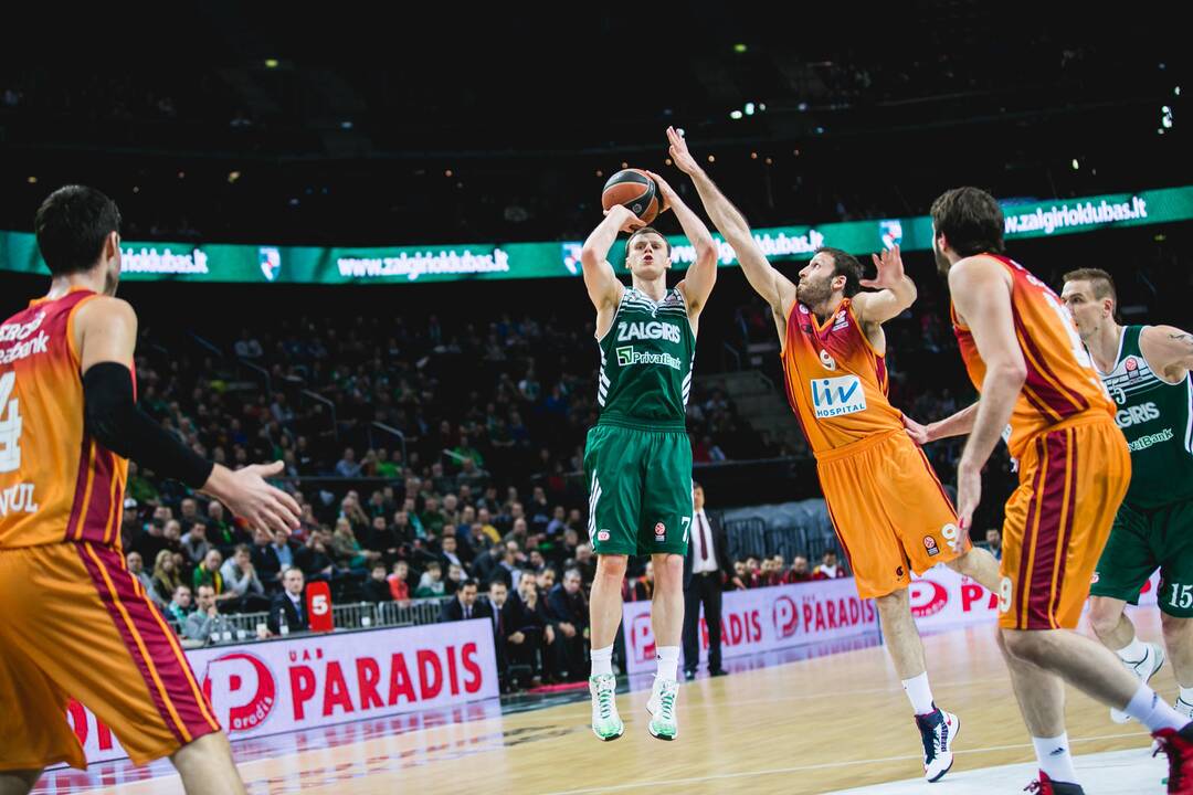 Eurolyga: Kauno „Žalgiris“ - Stambulo „Galatasaray“