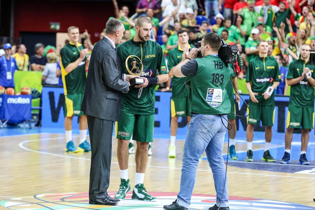 Eurobasket: Lietuva - Serbija