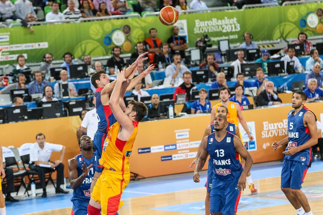 "Eurobasket": Ispanija - Prancūzija