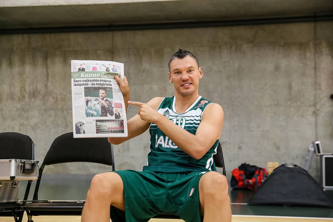 Kauno "Žalgirio" fotosesija